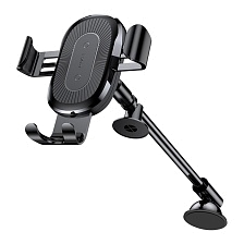 Беспроводное зарядное устройство-автодержатель Baseus Mount Wireless Charger WXZT-01 (Black). (распродажа -50%)