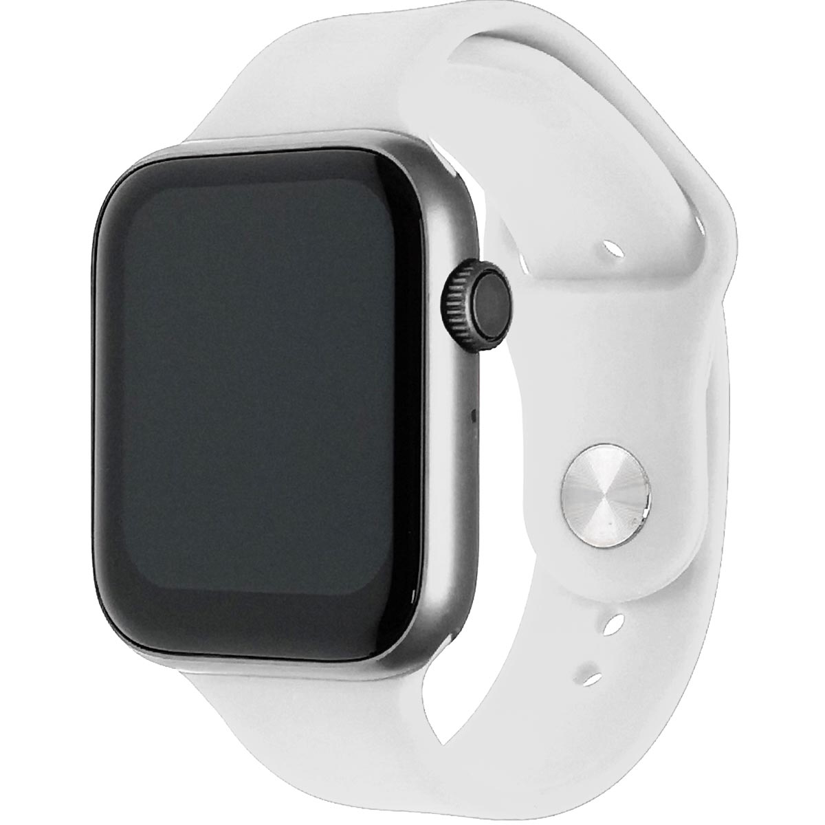 Смарт-часы Smart Watch AK76, Bluetooth, шагомер, датчик пульса, цвет серебристый (-70%)