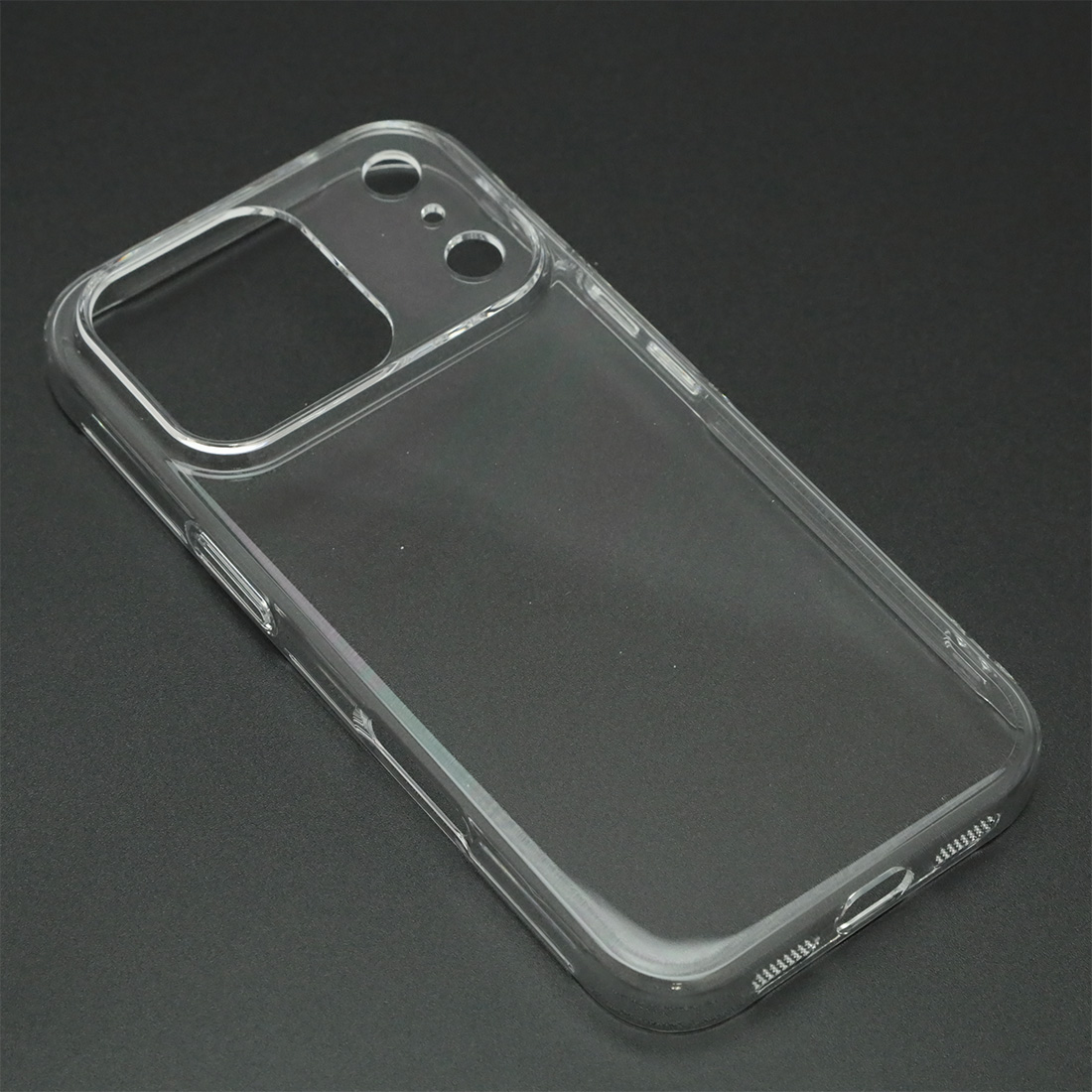 Чехол накладка KWI-NI для APPLE iPhone 17 Pro (6.3"), пластик, силикон, прозрачный