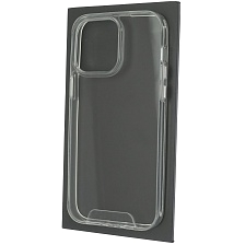 Чехол накладка SPACE для APPLE iPhone 14 Pro Max, силикон, цвет прозрачный