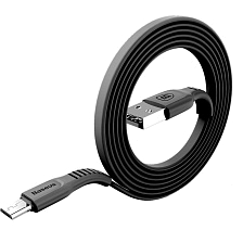 Кабель BASEUS CAMZY-B01 Tough series Micro USB, 2.0A, длина 1 метр, цвет черный