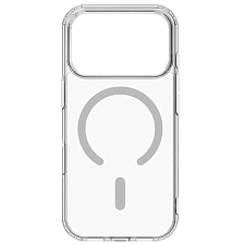 Чехол накладка Clear Case для APPLE iPhone 17 Pro MAX, iPhone 18 Pro MAX, с поддержкой Magsafe, силикон, цвет прозрачный