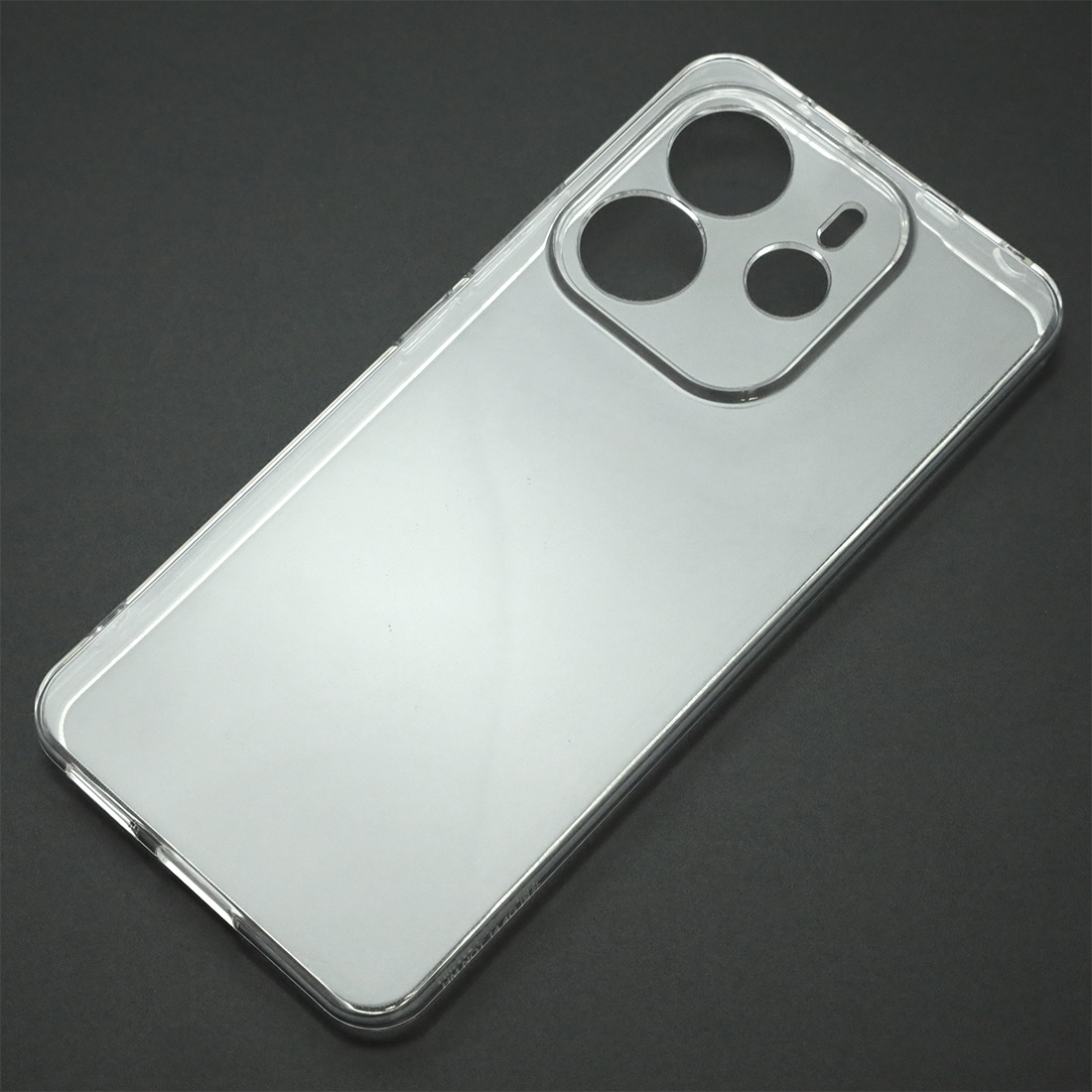 Чехол накладка для XIAOMI Redmi Note 14 4G, защита камеры, силикон, прозрачный