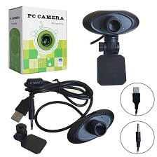 Веб-камера с микрофоном MR-104, цвет черный