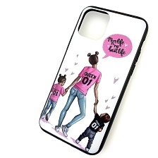 Чехол накладка для APPLE iPhone 11 Pro 2019, силикон, рисунок Mom life is the best.