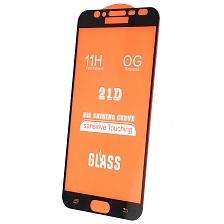 Защитное стекло 21D для SAMSUNG Galaxy J7 2016 (SM-J710), цвет окантовки черный Защитное стекло 21D для SAMSUNG Galaxy J7 2016 (SM-J710), цвет окантовки черный