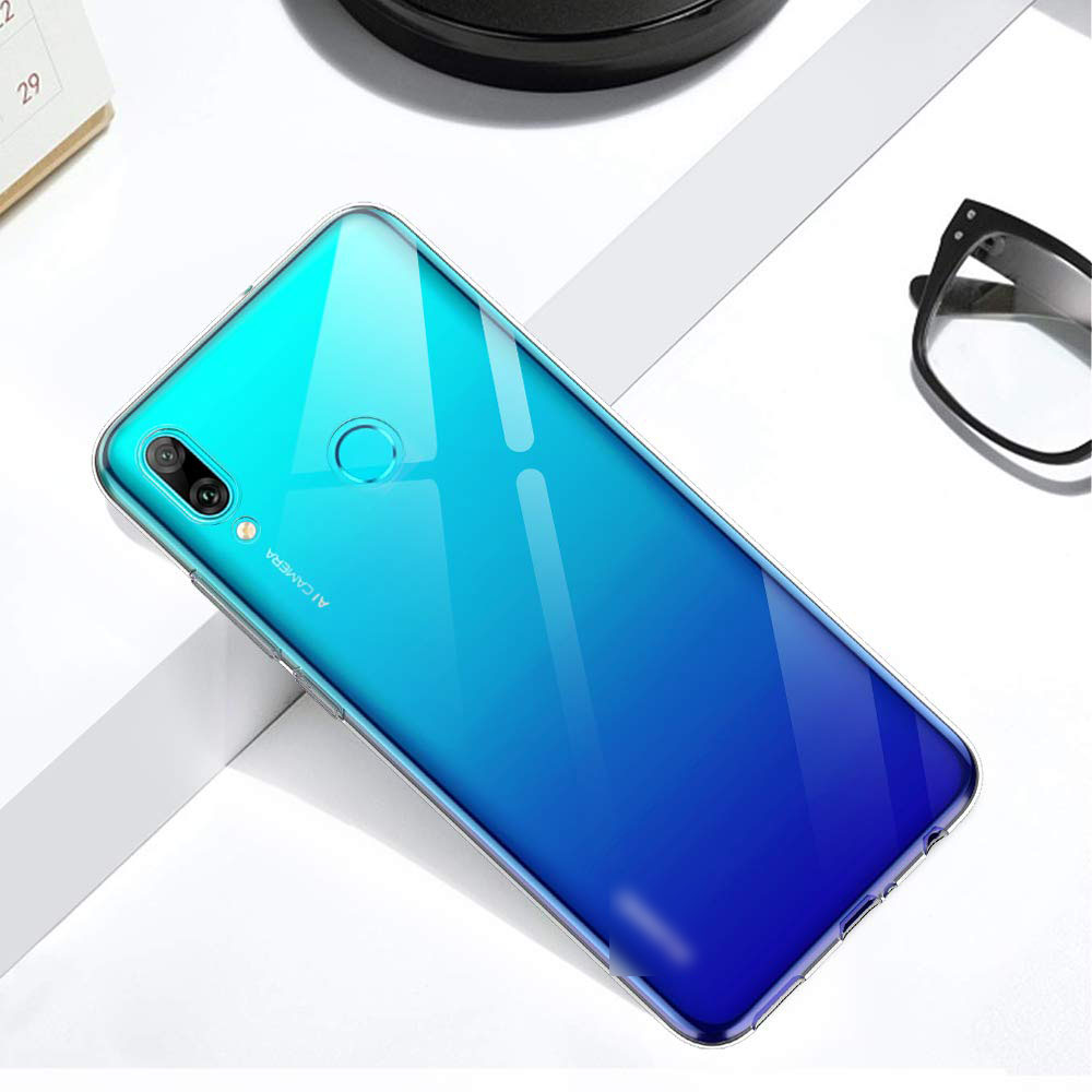Чехол накладка TPU CASE для HUAWEI P Smart 2019, силикон, ультратонкий, цвет прозрачный.