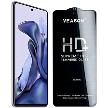Защитное стекло VEASON HD+ для XIAOMI 11T, XIAOMI 11T Pro, цвет окантовки черный
