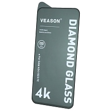 Защитное стекло VEASON Diamond Glass для SAMSUNG Galaxy A54, S23 FE, цвет окантовки черный Защитное стекло VEASON Diamond Glass для SAMSUNG Galaxy A54, S23 FE, цвет окантовки черный