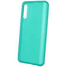 Чехол накладка Clear Case для SAMSUNG Galaxy A50 (SM-A505), A30s (SM-A307), A50s (SM-A507), силикон, прозрачно бирюзовый