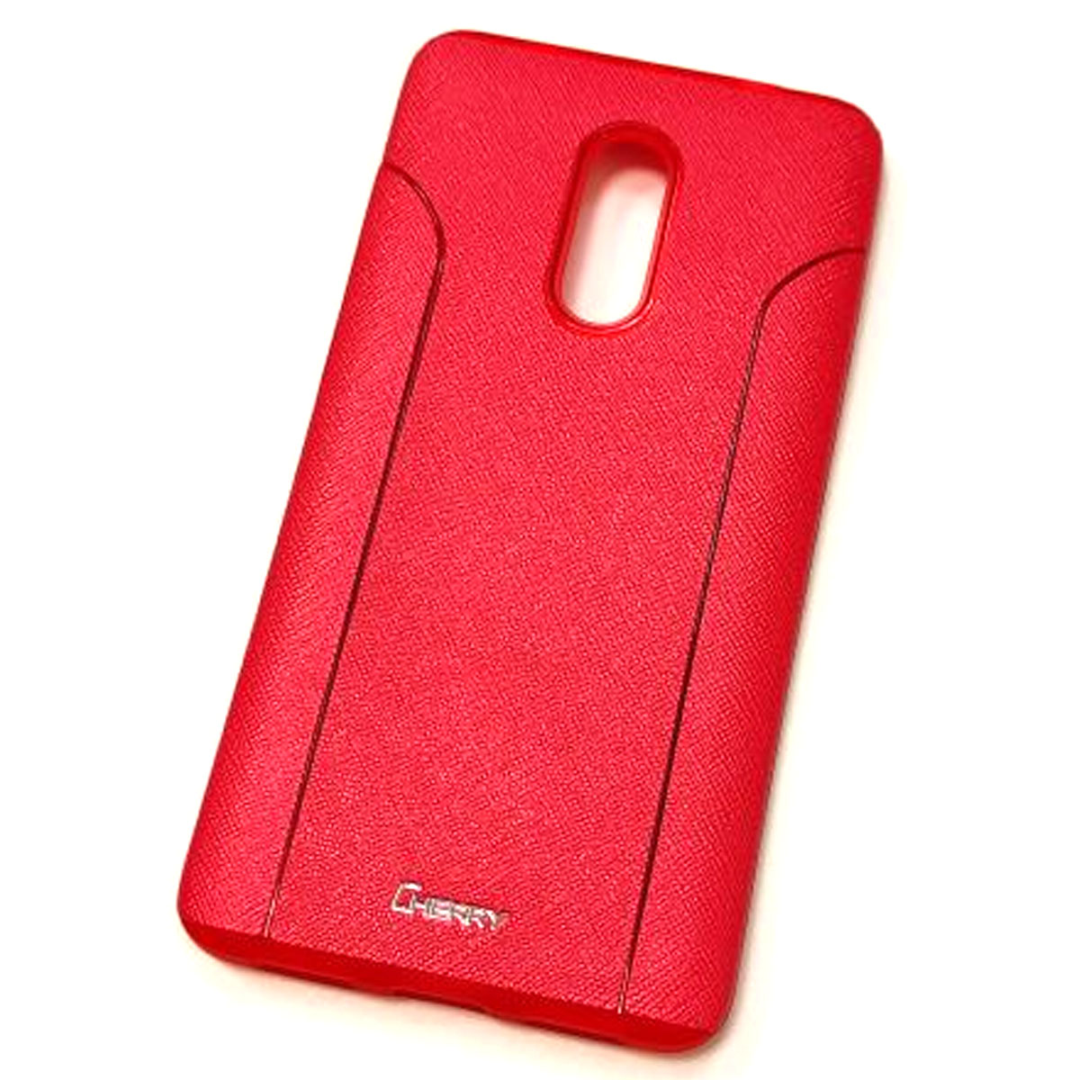 Чехол накладка для XIAOMI Redmi Note 4X, силикон, цвет красный
