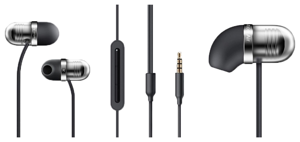 Гарнитура (наушники с микрофоном) проводная, XIAOMI Mi Capsule Earphone, цвет черный | Последняя цена