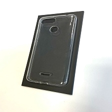 Чехол накладка для XIAOMI Redmi 6, силикон, цвет прозрачный