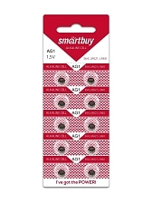 Батарейка Smartbuy G01 (SBBB-AG1-10B), LR621, AG1, LR60, 364A