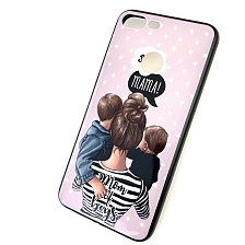 Чехол накладка R3 для HUAWEI Honor 9 Lite 2018, Honor 9 Lite Premium, силикон, рисунок super MAMA Mom of boys.