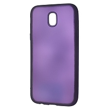 Чехол накладка для SAMSUNG Galaxy J5 2017 (SM-J530), силикон, матовый, цвет фиолетовый.