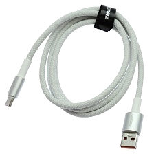 Кабель REMAX Alloy CB23(A-C) USB-A на Type-C, 66W, длина 1.2 метра, цвет белый