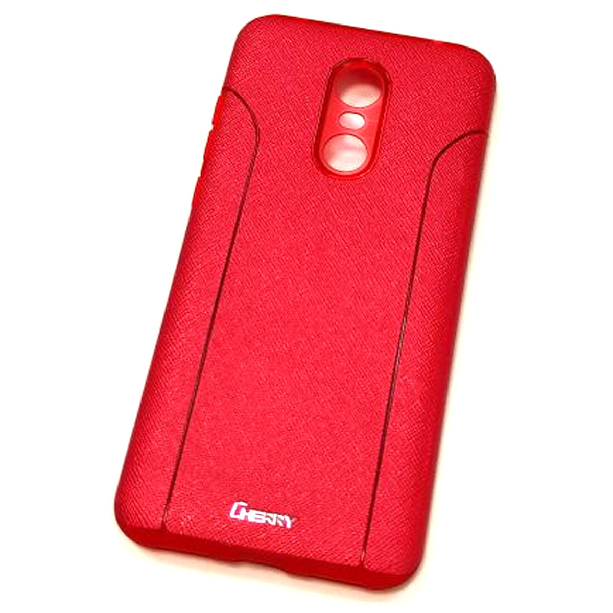 Чехол накладка для XIAOMI Redmi 5 Plus, силикон, цвет красный