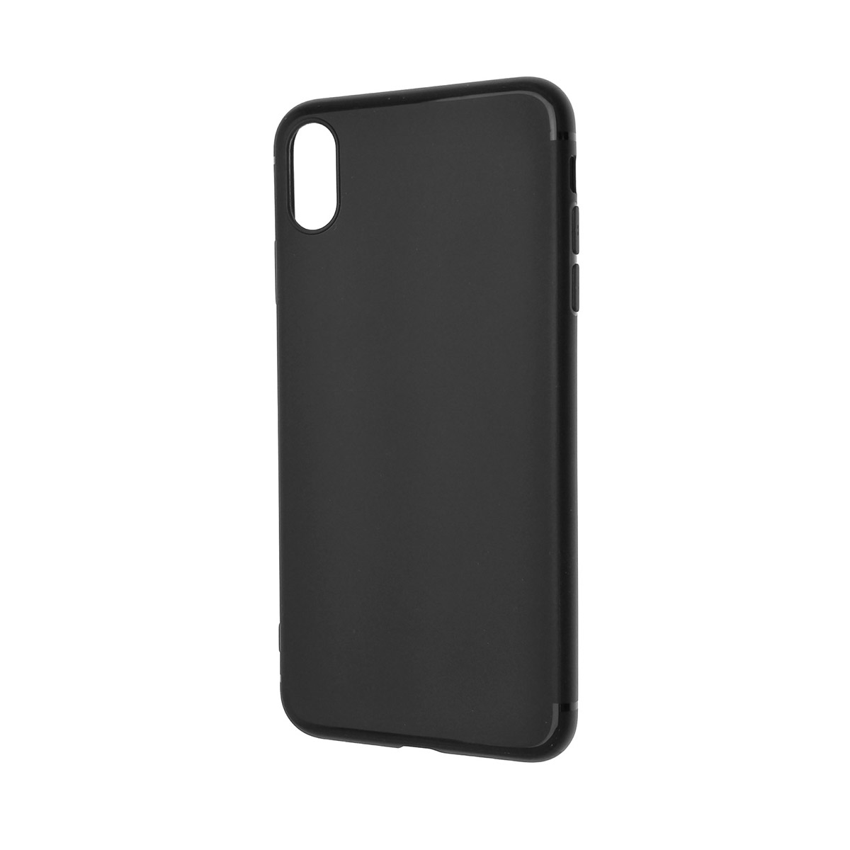 Чехол накладка imcase для APPLE iPhone XS Max, ультратонкий силикон, матовый, цвет черный.