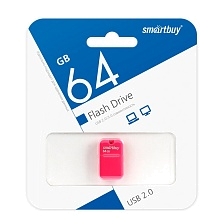 Флешка 64GB SMARTBUY ART Pink SB64GBAP, USB 2.0, цвет розовый