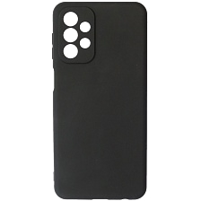 Чехол накладка для SAMSUNG Galaxy A23 (SM-A235F), силикон, цвет черный