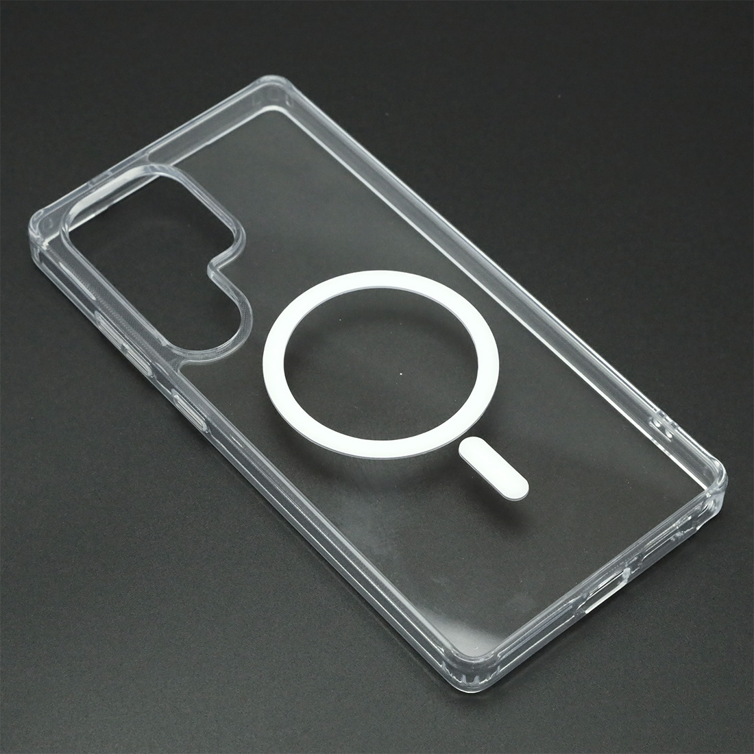 Чехол накладка KWI-NI с поддержкой MagSafe для SAMSUNG GALAXY S25 ULTRA, прозрачный