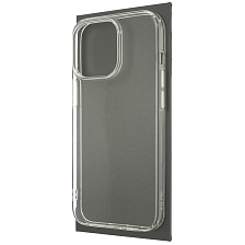 Чехол накладка для APPLE iPhone 13 Pro (6.1), силикон, бортик для защиты камеры, цвет прозрачный
