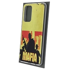 Чехол накладка для SAMSUNG Galaxy A52 (SM-A525F), силикон, рисунок MAFIA