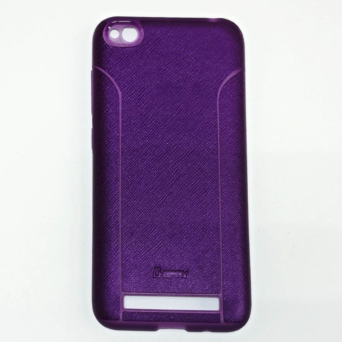Чехол накладка для XIAOMI REDMI 5A, силикон, цвет фиолетовый.
