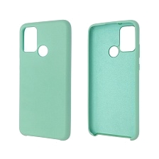 Чехол накладка Silicon Cover для HUAWEI Honor 9A (MOA-LX9N), силикон, бархат, цвет бирюзовый.