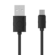 Кабель Baseus CAMUN-01 Yaven Micro USB, 2.1A, длина 1 метр, цвет черный