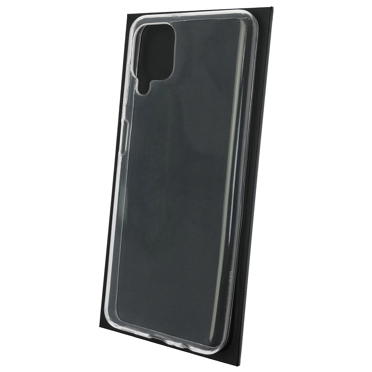 Чехол накладка GPS для SAMSUNG Galaxy A12 (SM-A125), силикон, глянцевый, цвет прозрачный