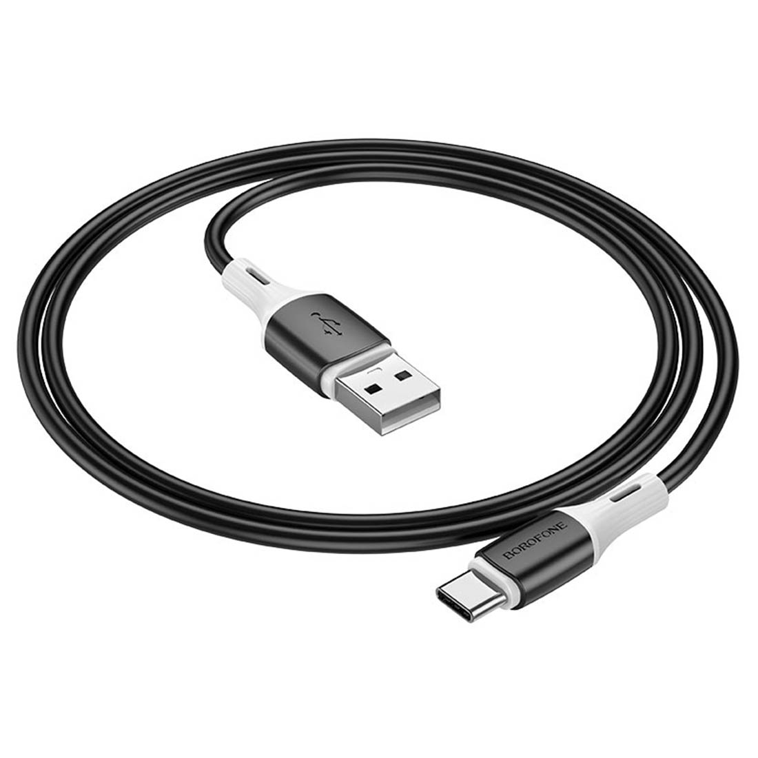 Кабель BOROFONE BX79 USB на USB Type C, длина 1 метр, цвет черный