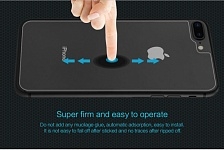 Защитное стекло для APPLE iPhone 7 Plus, iPhone 8 Plus, на заднюю сторону, ударопрочное / прозрачное.