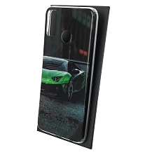 Чехол накладка Vinil для HUAWEI Honor 9X Lite (JSN-L21), силикон, рисунок Ламборджини