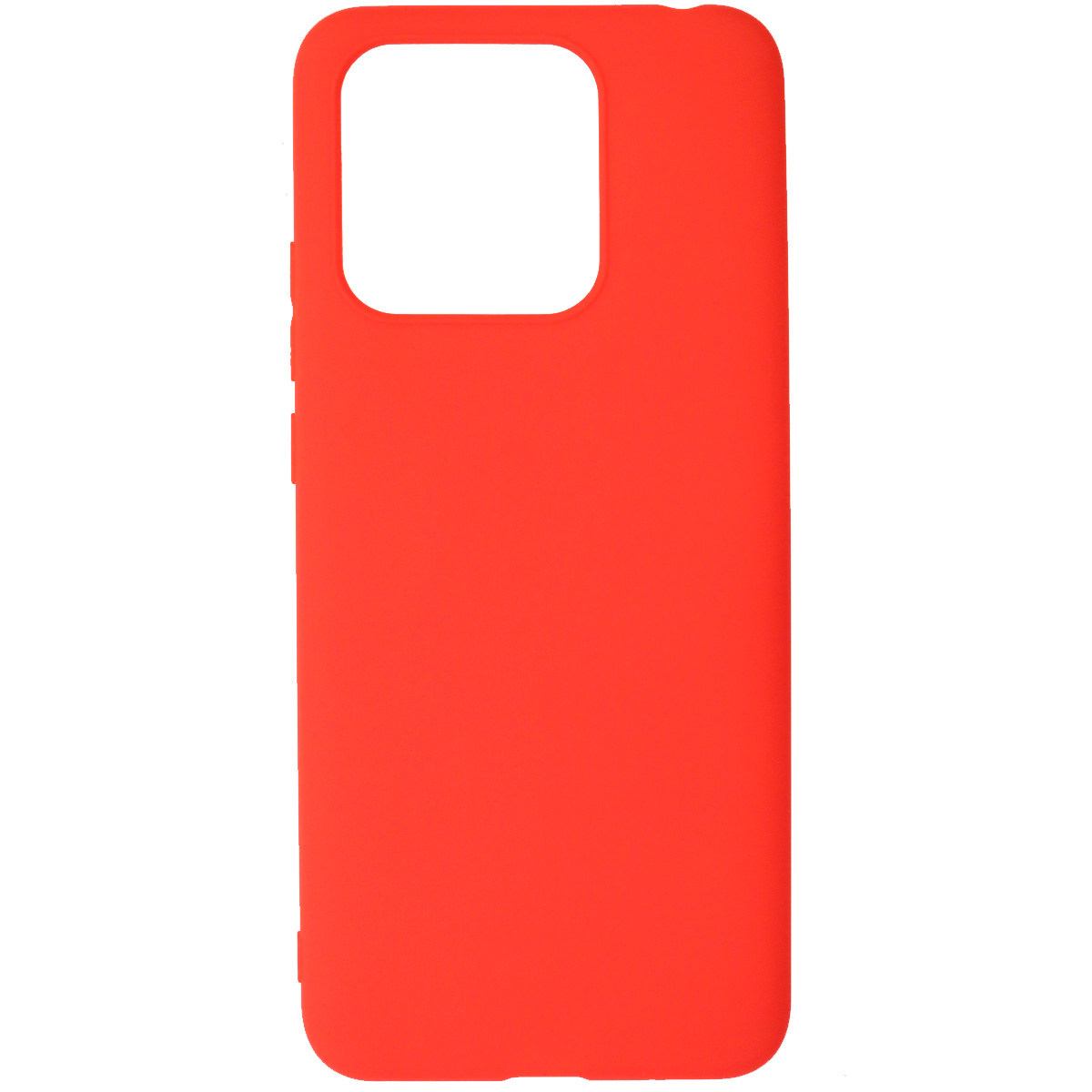 Чехол накладка для XIAOMI Redmi 10C, XIAOMI POCO C40, силикон, цвет красный