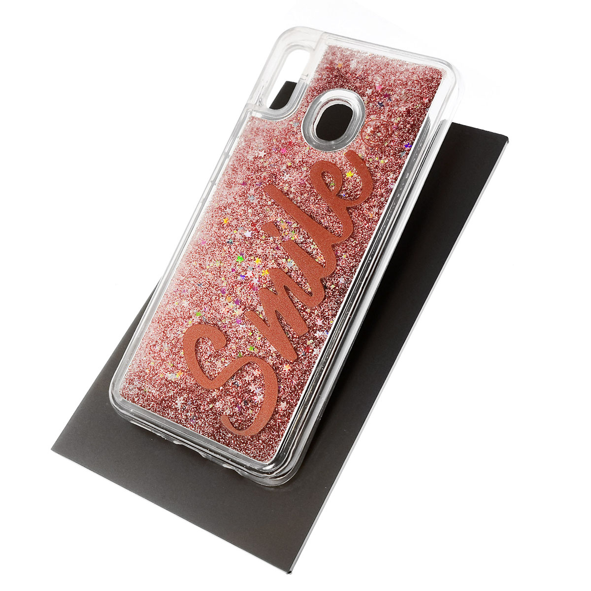 Чехол накладка TransFusion для SAMSUNG Galaxy A20 (SM-A205), A30 (SM-A305), силикон, переливашка, рисунок Smile. Чехол накладка TransFusion для SAMSUNG Galaxy A20 (SM-A205), A30 (SM-A305), силикон, переливашка, рисунок Smile.