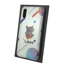 Чехол накладка Vinil для XIAOMI Redmi 9A, силикон, рисунок Likee Cat.