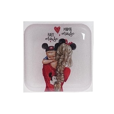 Стикер наклейка 3D для телефона, чехла, рисунок Baby mouse and mama mouse Стикер наклейка 3D для телефона, чехла, рисунок Baby mouse and mama mouse