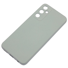 Чехол накладка Silicon Cover для SAMSUNG Galaxy A05s, защита камеры, силикон, бархат, цвет серый Чехол накладка Silicon Cover для SAMSUNG Galaxy A05s, защита камеры, силикон, бархат, цвет серый