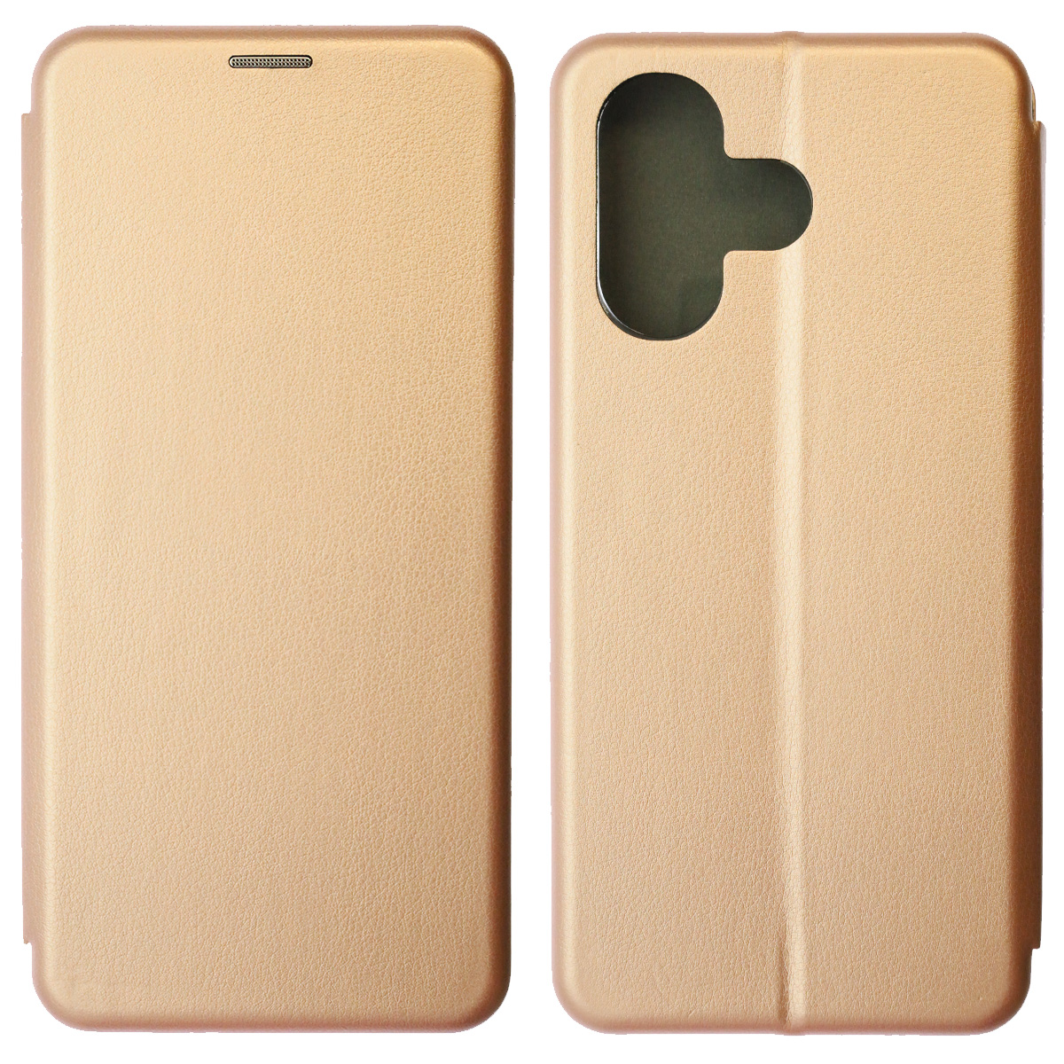 Чехол книжка STYLISH для INFINIX Hot 30, экокожа, визитница, цвет розовое золото