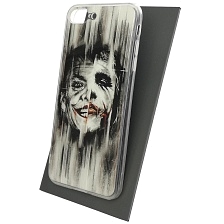 Чехол накладка для APPLE iPhone 7 Plus, iPhone 8 Plus, силикон, глянцевый, рисунок Двуличный Джокер