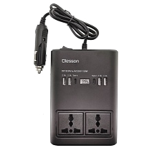 Автомобильный разветвитель (Инвертор) OLESSON 1662, 150W 12/24V, цвет черный Автомобильный разветвитель (Инвертор) OLESSON 1662, 150W 12/24V, цвет черный