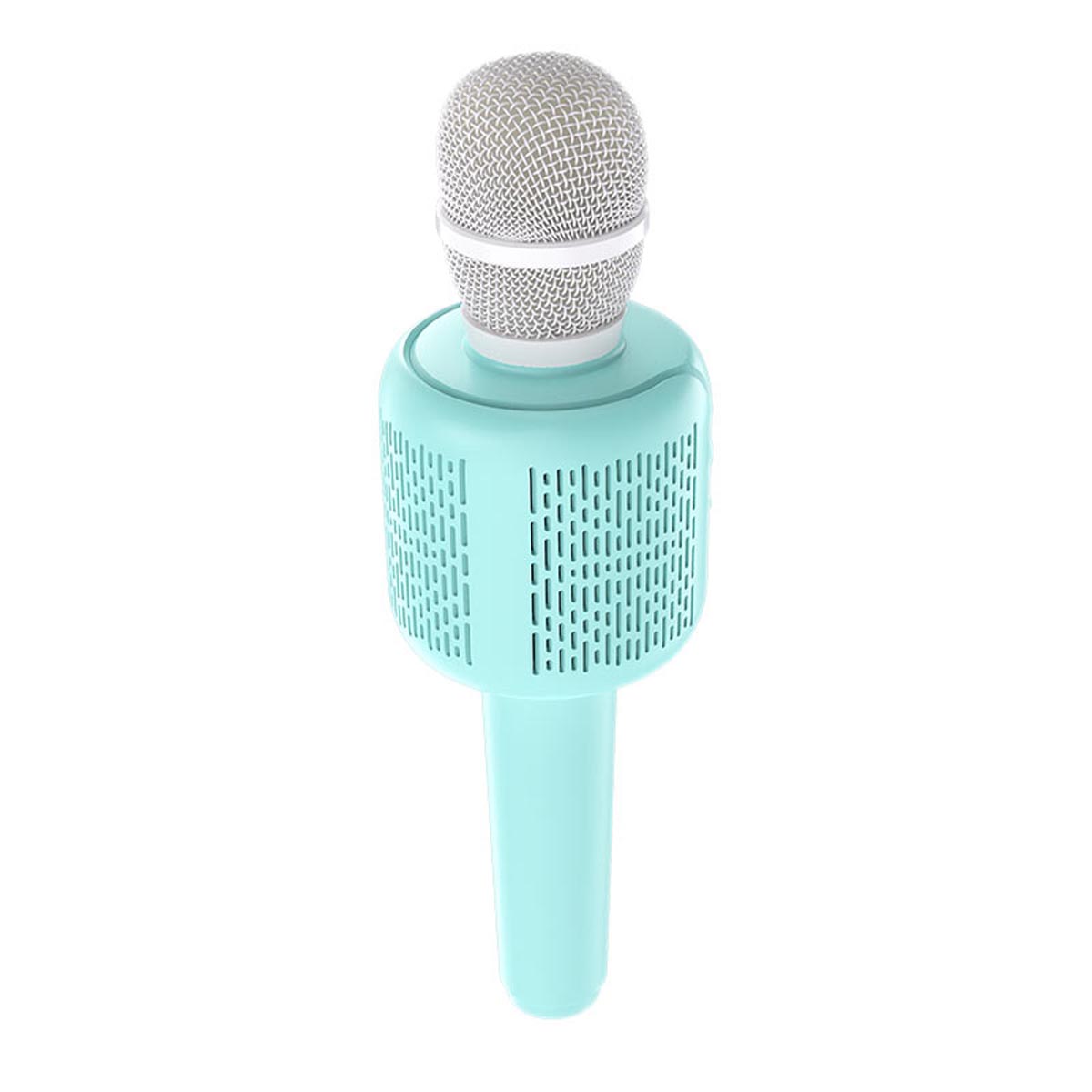 Колонка портативная, караоке-микрофон BOROFONE BF1 Rhyme, цвет бирюзовый