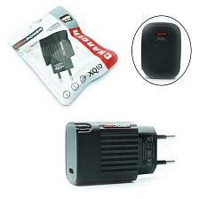 СЗУ (Сетевое зарядное устройство) MRM XQ10, PD20W, 1 USB Type C, цвет черный