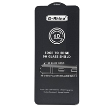 Защитное стекло 6D G-Rhino для OnePlus 9RT, Realme NEO 2, Realme GT 2, цвет окантовки черный Защитное стекло 6D G-Rhino для OnePlus 9RT, Realme NEO 2, Realme GT 2, цвет окантовки черный