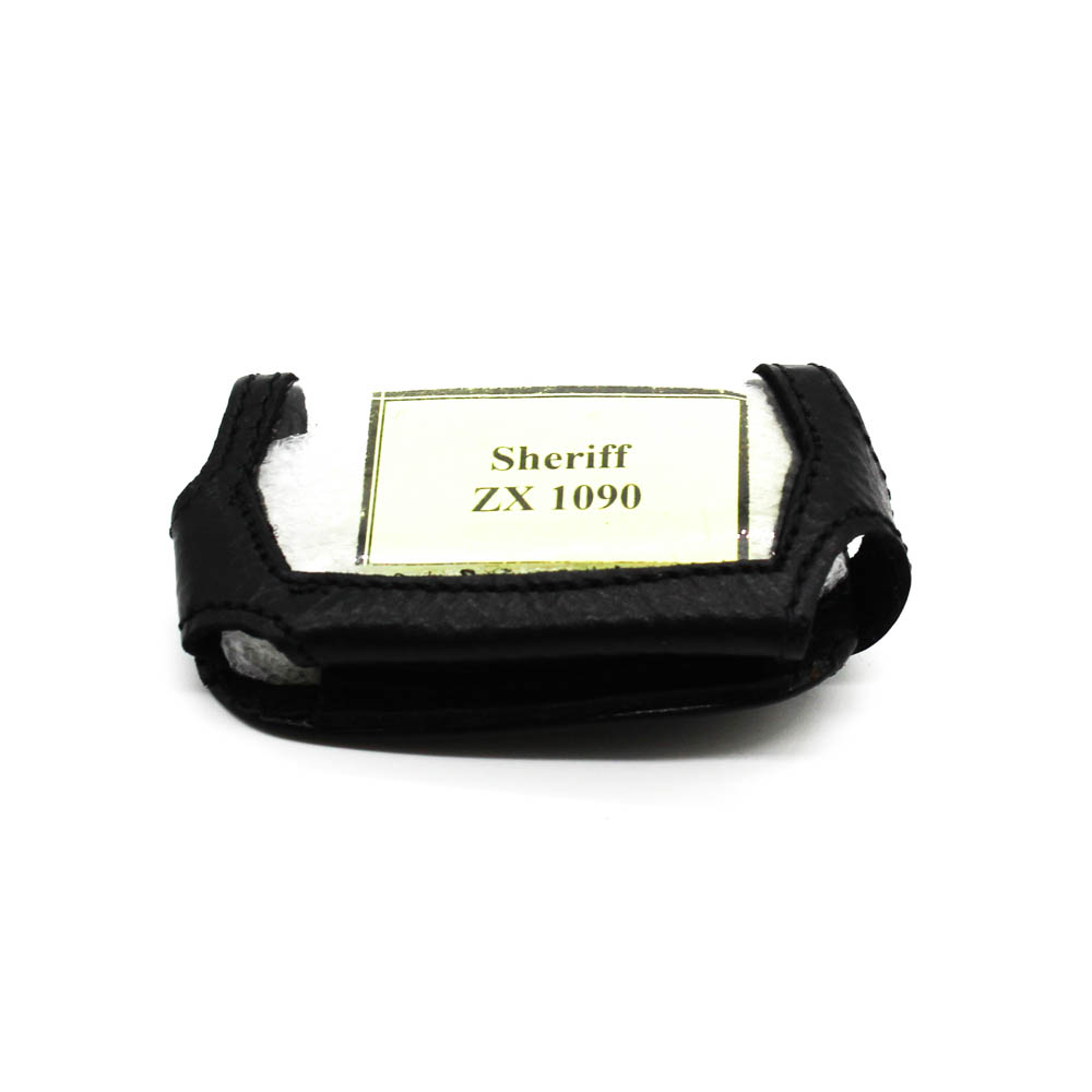 Чехол для автосигнализации Sheriff ZX 1090 (кожа черная).