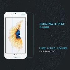Nillkin Защитное стекло для APPLE iPhone 6, iPhone 6S 2.5D Amazing H+Pro Anti-Explosion Tempered Glass, прозрачное.