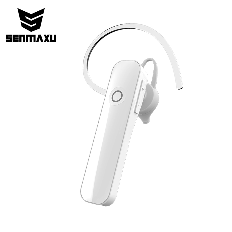 Гарнитура (наушник с микрофоном) беспроводной, Senmaxu S10 цвет белый. Гарнитура (наушник с микрофоном) беспроводной, Senmaxu S10 цвет белый.