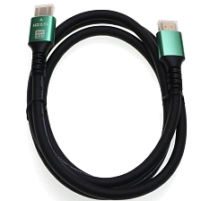 Цифровой кабель HDMI, для подключения ПК, Apple TV, монитора, игровых приставок, 8K Ultra HD, длина 1.5 метра, цвет черный Цифровой кабель HDMI, для подключения ПК, Apple TV, монитора, игровых приставок, 8K Ultra HD, длина 1.5 метра, цвет черный